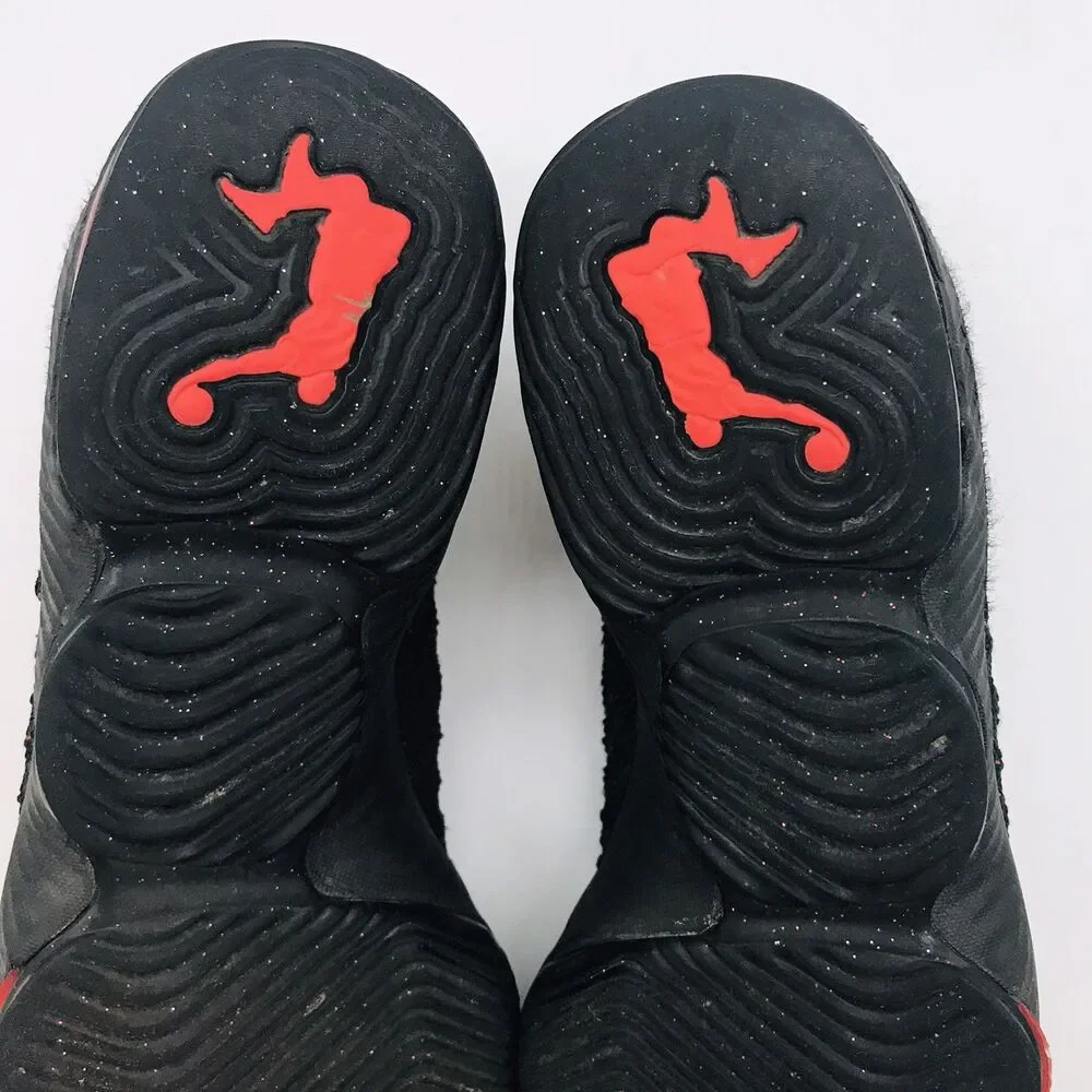 Nike LeBron 16 Fresh Bred 2018 Black/Red Youth 5.5Y AQ2465-002 Athletic Shoes